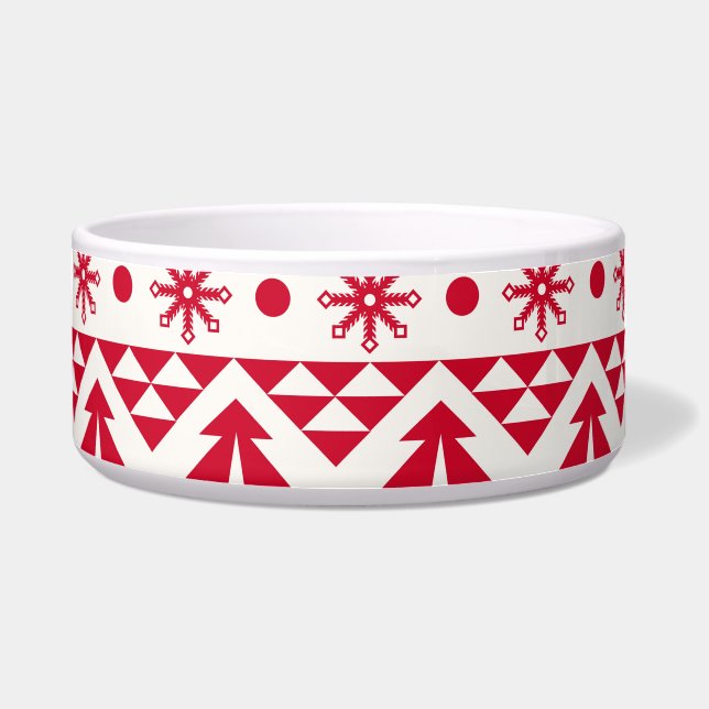 Festive Christmas seamless pattern. (Front)
