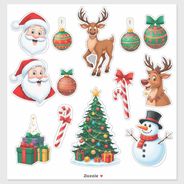 Festive Christmas Set (Sheet)