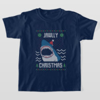 Festive Christmas shark Holiday