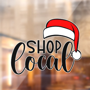 festive Christmas shop local