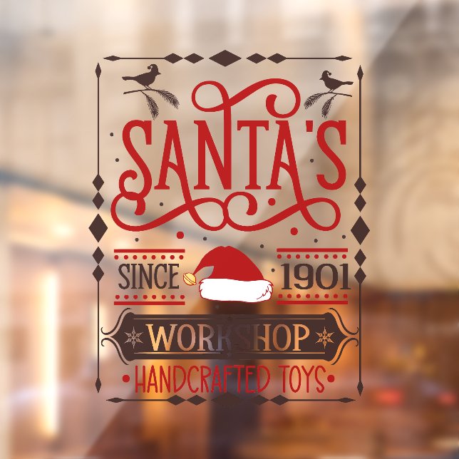 Festive Christmas shop Santa's workshop  (Sheet 2)