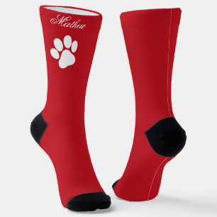 Festive Christmas Stocking With Your Custom Name Socks