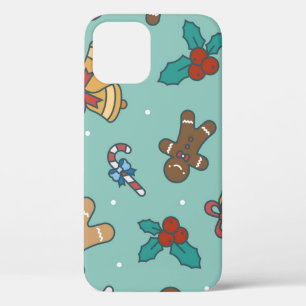 Festive Christmas Sweets Design iPhone 12 Case