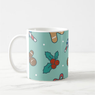 Festive Christmas Sweets Design Coffee Mug