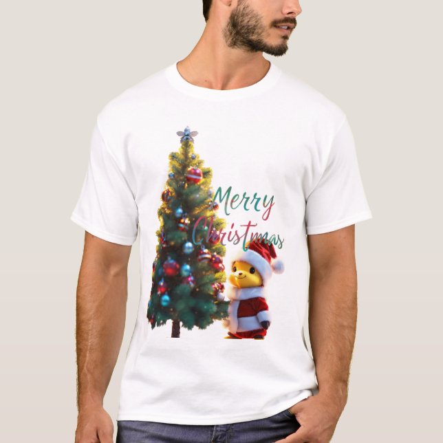 "Festive Christmas T-Shirt: Celebrate in Style!" T-Shirt (Front)