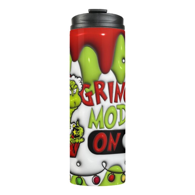 Festive Christmas Thermal Tumbler (Front)