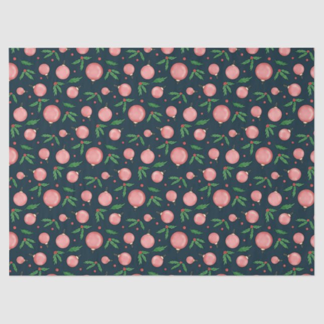 Festive Christmas Tissue Paper  (Front)