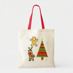 festive Christmas Tote Bag