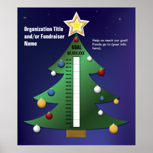 Festive Christmas Tree Chart