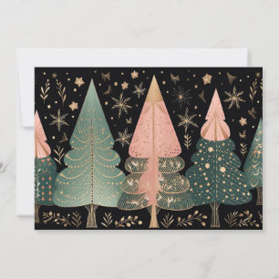Festive Christmas Tree Greeting Card
