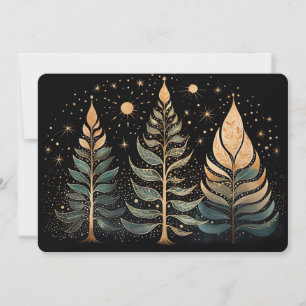 Festive Christmas Tree Greeting Card
