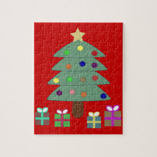 Festive Christmas Tree Jigsaw Puzzle
