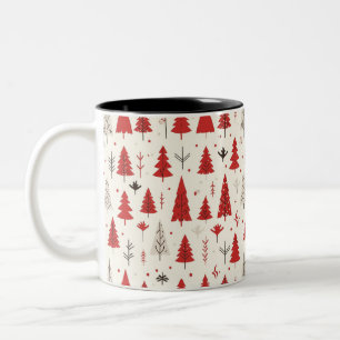 Festive Christmas Tree Mug