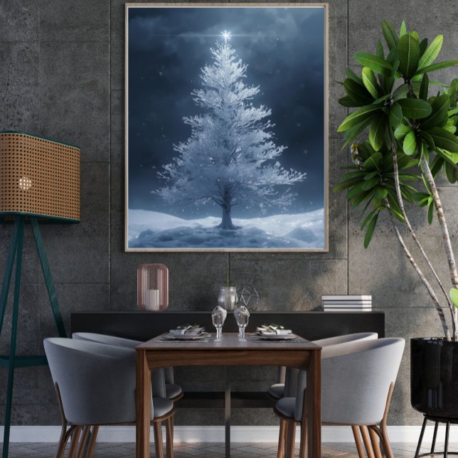 Festive Christmas Tree Poster (Creator Uploaded)