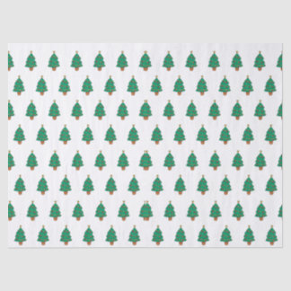 Festive Christmas Tree Tissue Paper