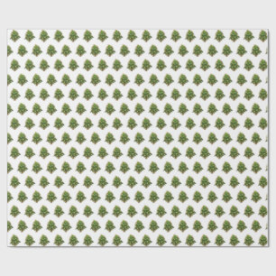 Festive Christmas Tree wrapping paper