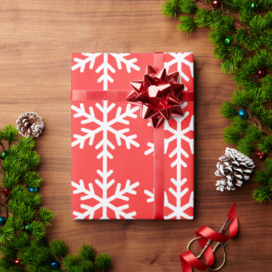 Festive Christmas Wallpaper Wrapping Paper