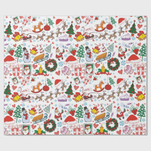Festive Christmas Wrapping Paper