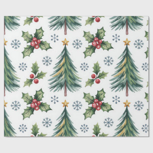 Festive Christmas Wrapping Paper