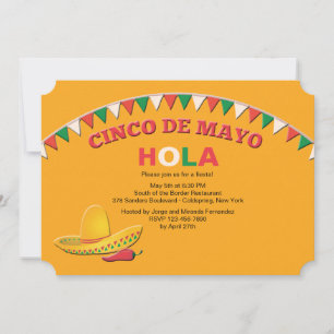 Festive Cinco de Mayo Invitation