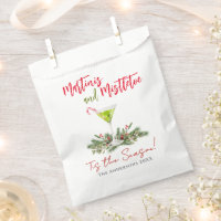 Festive Cocktails Martinis and Mistletoe Party