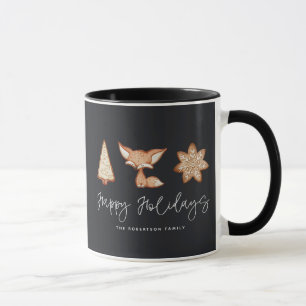 Festive Cookie Trio Christmas   Mug