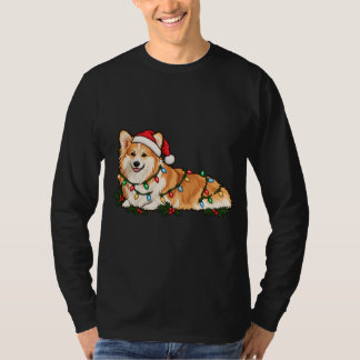 Festive Corgi Christmas T-Shirt