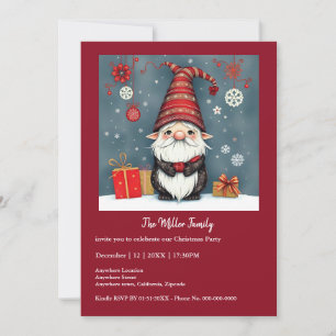 Festive cosy christmas gnome in Disguise 