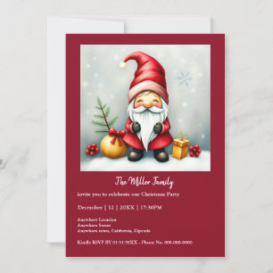 Festive cosy christmas gnome in Disguise