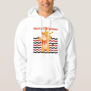 Festive Cow Christmas, Pretty And Elegant Hoodie