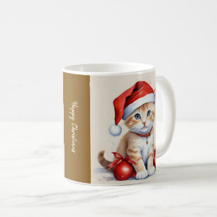 Festive cute Cats in Christmas Costumes Coffee Mug