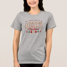 Festive Cute Merry Christmas Holiday Design