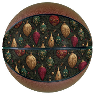 Festive Damask  Basketball