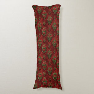 Festive Damask Body Cushion