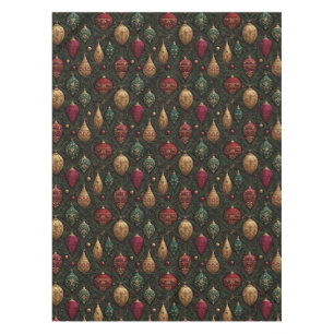 Festive Damask Tablecloth