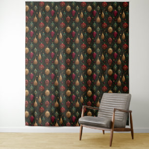 Festive Damask  Tapestry