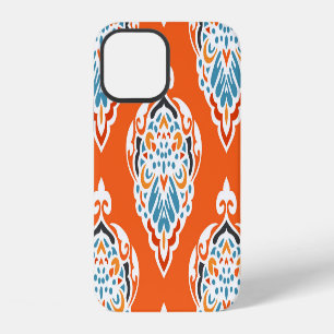 Festive damask vintage pattern, elegant design. iPhone 12 case