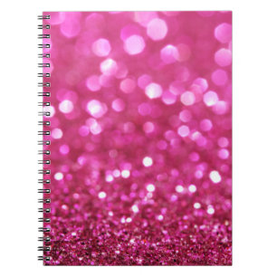 Festive Dark Pink: Elegant Abstract. Notebook
