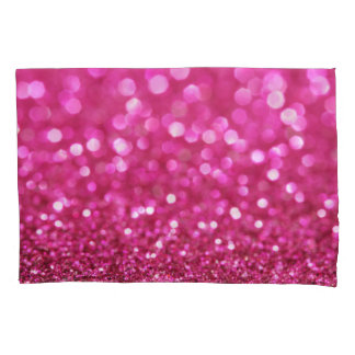 Festive Dark Pink: Elegant Abstract. Pillowcase