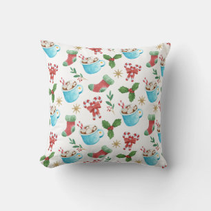 Festive Decoration Pattern Design, Christmas Cushion