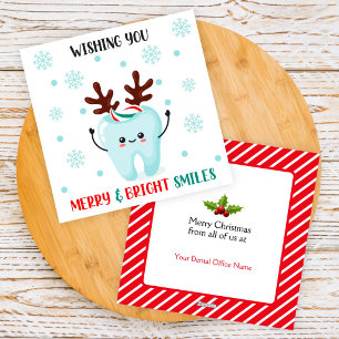 Festive Dental Office Holiday Cards for Patients