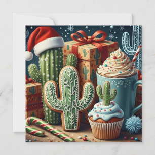 Festive Desert Christmas Scene