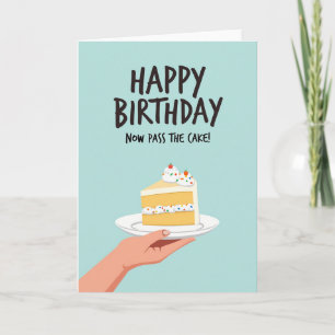 Festive Dessert Birthday Card