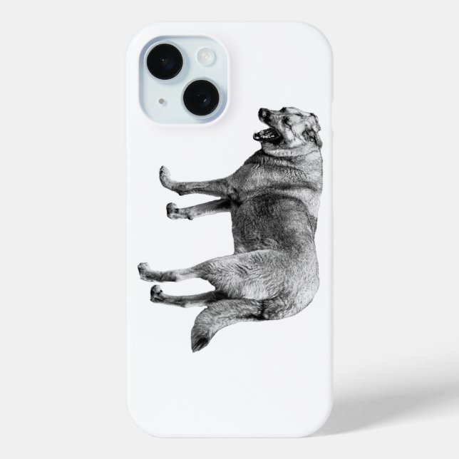 Festive Dog iPhone Case (Back)