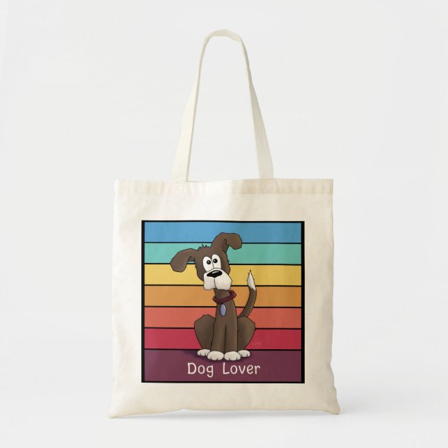 Festive Dog Lover  tote Bag (Front)