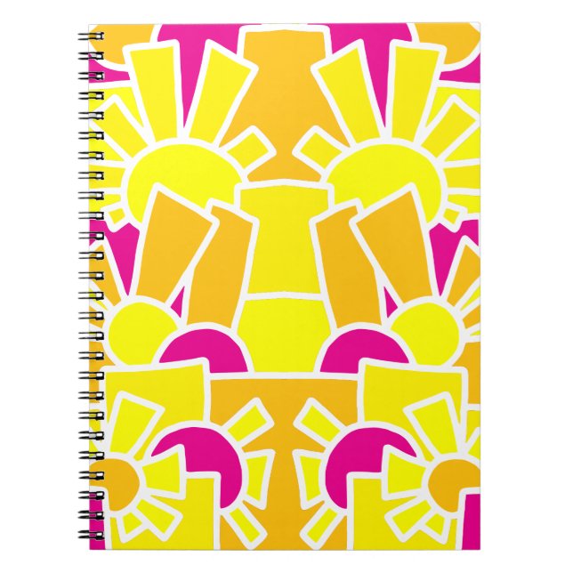 Festive Doodle Art 42 Notebook (Front)