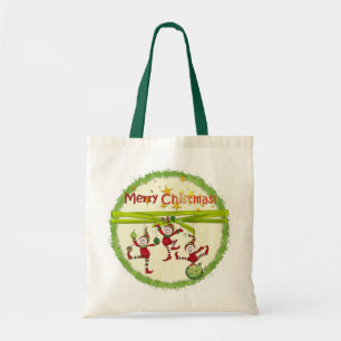 Festive Elves Christmas Gift Bags