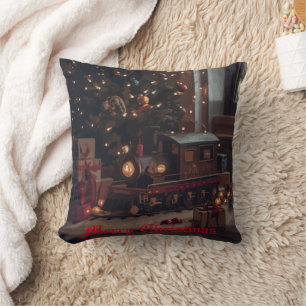 Festive Express Cushion