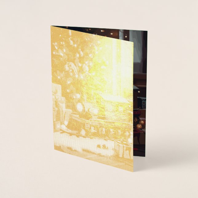 Festive Express Foil Card (Front)