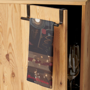 Festive Express Tea Towel